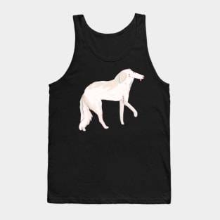 Cute borzoi drawing Tank Top